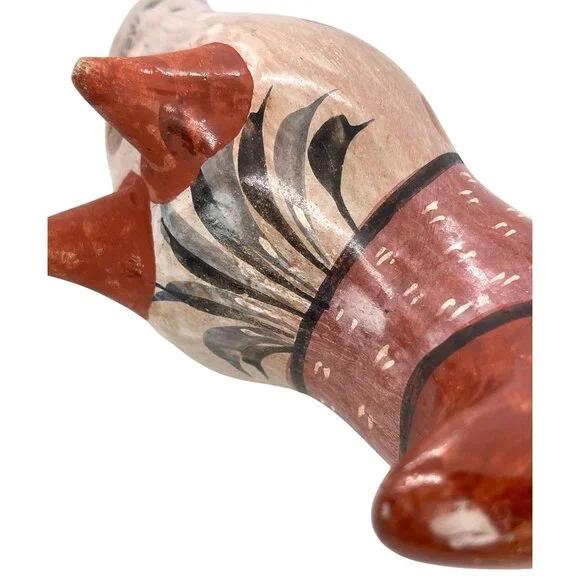 Tonala Mexico Pottery Hand Painted Toucan Ceramic Bird Folk Art Ceramic Vintage - Picture 7 of 12